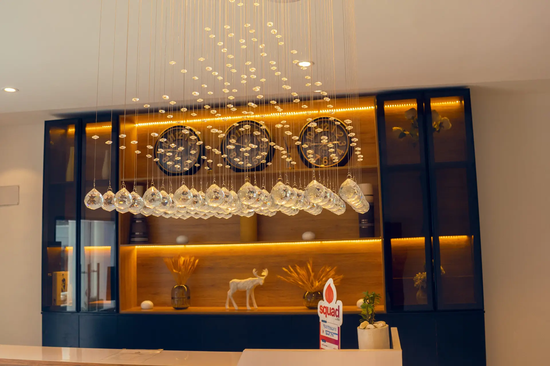 Picture showing exquisite decoration at Homeworth Hotel