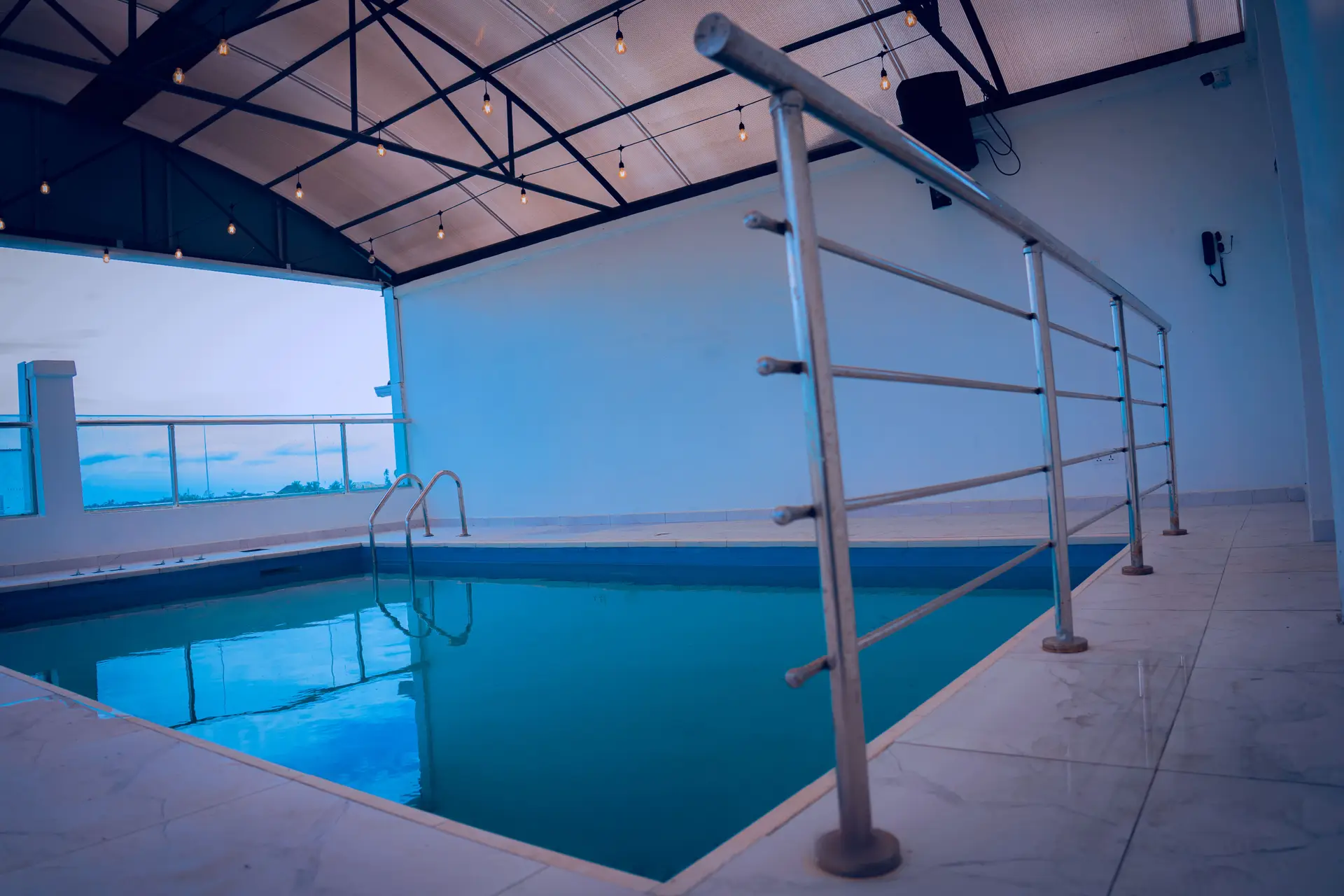 Picture showing indoor swimming pool
